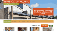 Desktop Screenshot of mustatcoonawarra.com.au